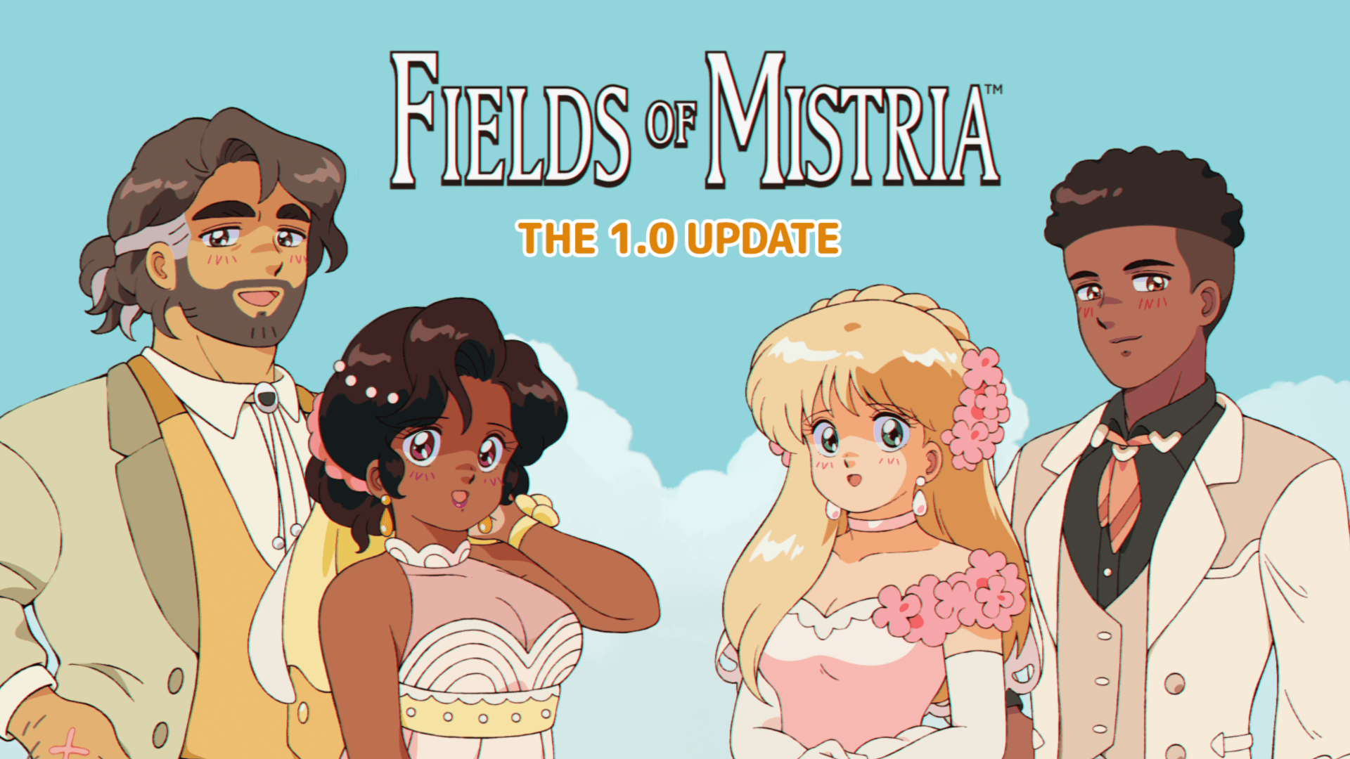 A magical Fields of Mistria scene